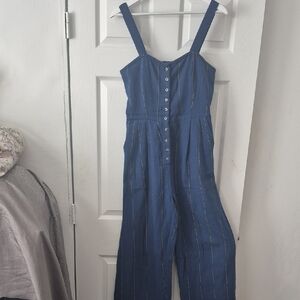 Billabong Navy Button-Up Shirt